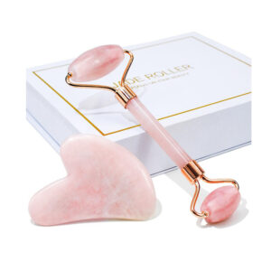 BAIMEI Jade Roller & Gua Sha, Face Roller