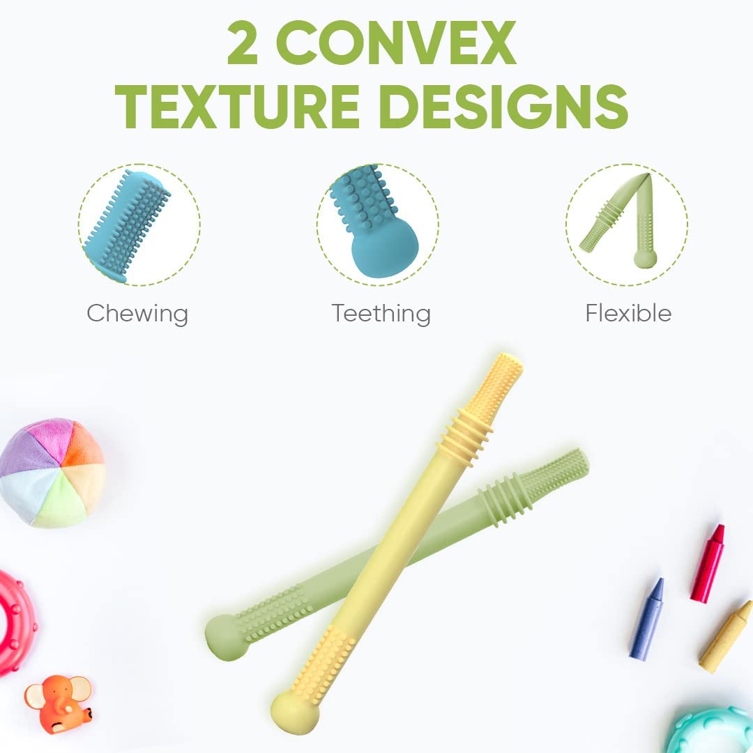 BEBECAN Teething Sticks for Babies - Infant Teething Relief for Teething Baby - Image 3