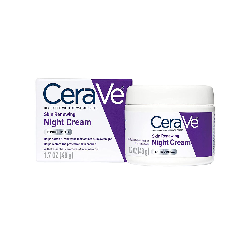 CeraVe Skin Renewing Night Cream, 1.7 Ounce