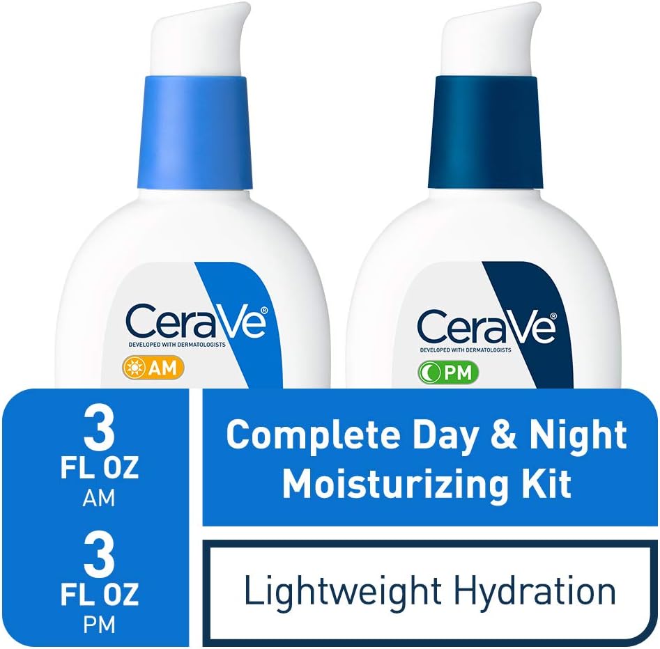 CeraVe Day & Night Face Lotion Skin Care Set - Image 2