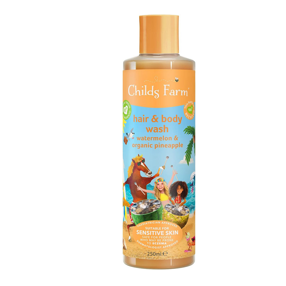 Childs Farm, Kids Hair & Body Wash for Dry, Sensitive Skin