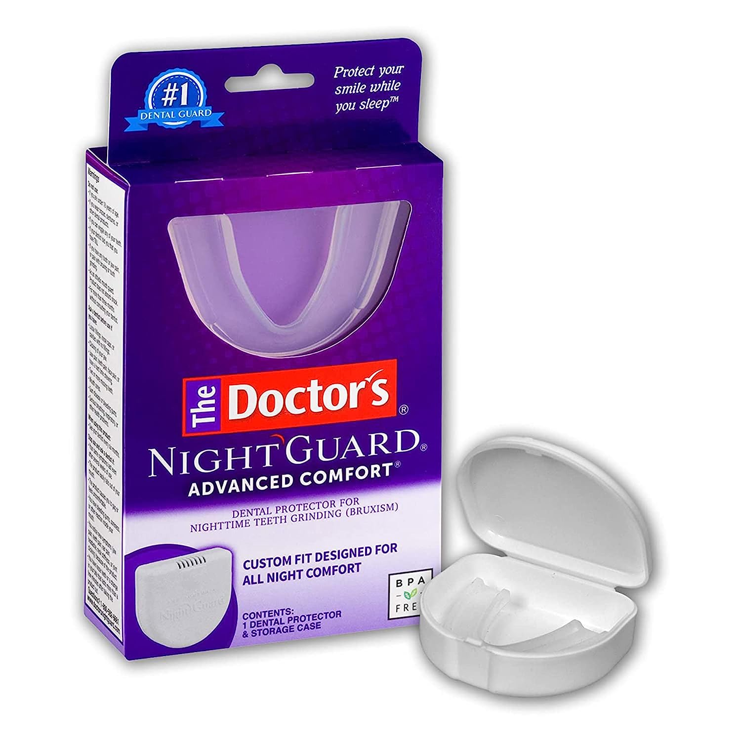 The Doctor’s NightGuard for Teeth Grinding, Custom-Fit Dental Guard