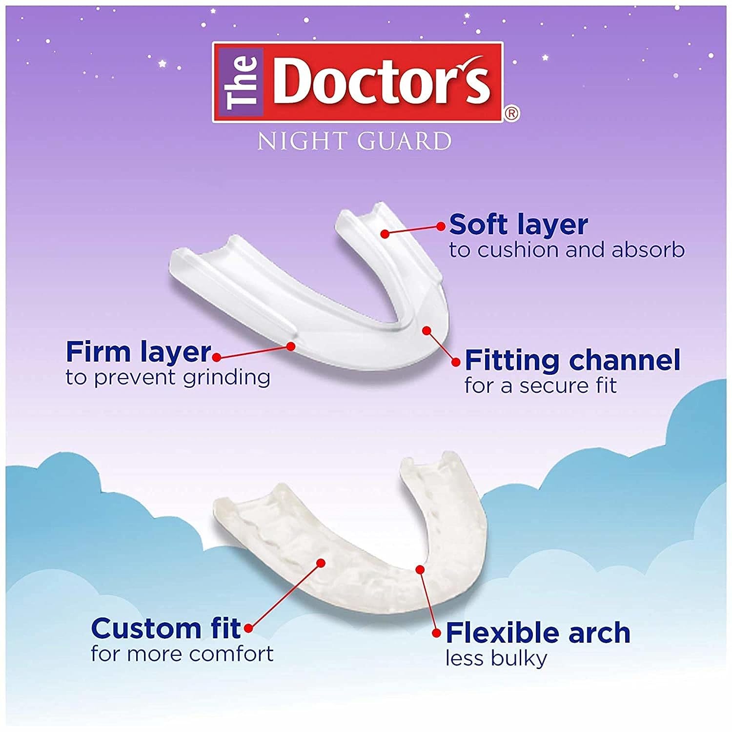 The Doctor’s NightGuard for Teeth Grinding, Custom-Fit Dental Guard - Image 2