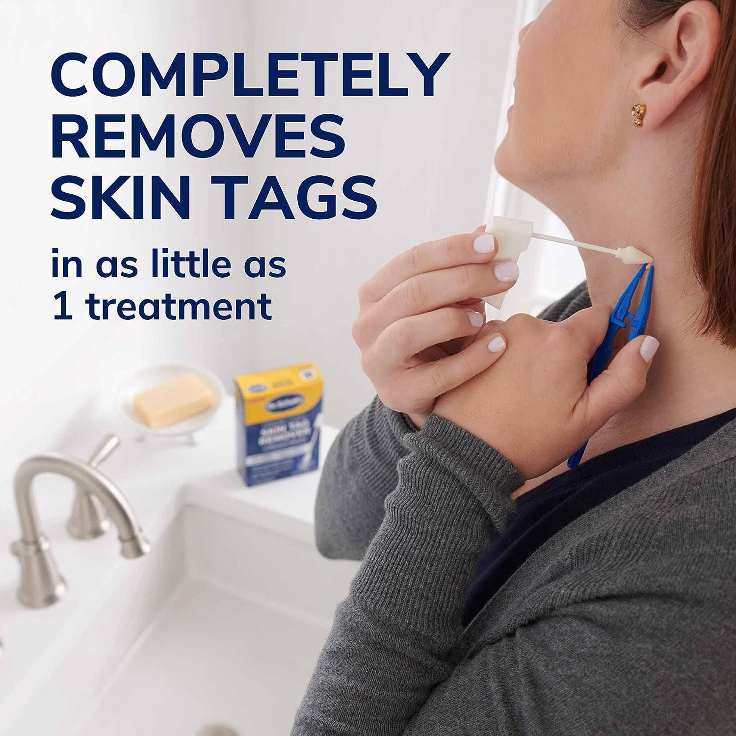 Dr. Scholl's Freeze Away Skin Tag Remover, 8 Ct // Removes Skin Tags - Image 2