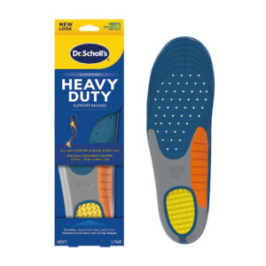 Dr. Scholl's Heavy Duty Support Insole Orthotics, Big & Tall, Shock Absorbing, Arch Support, Distributes Pressure
