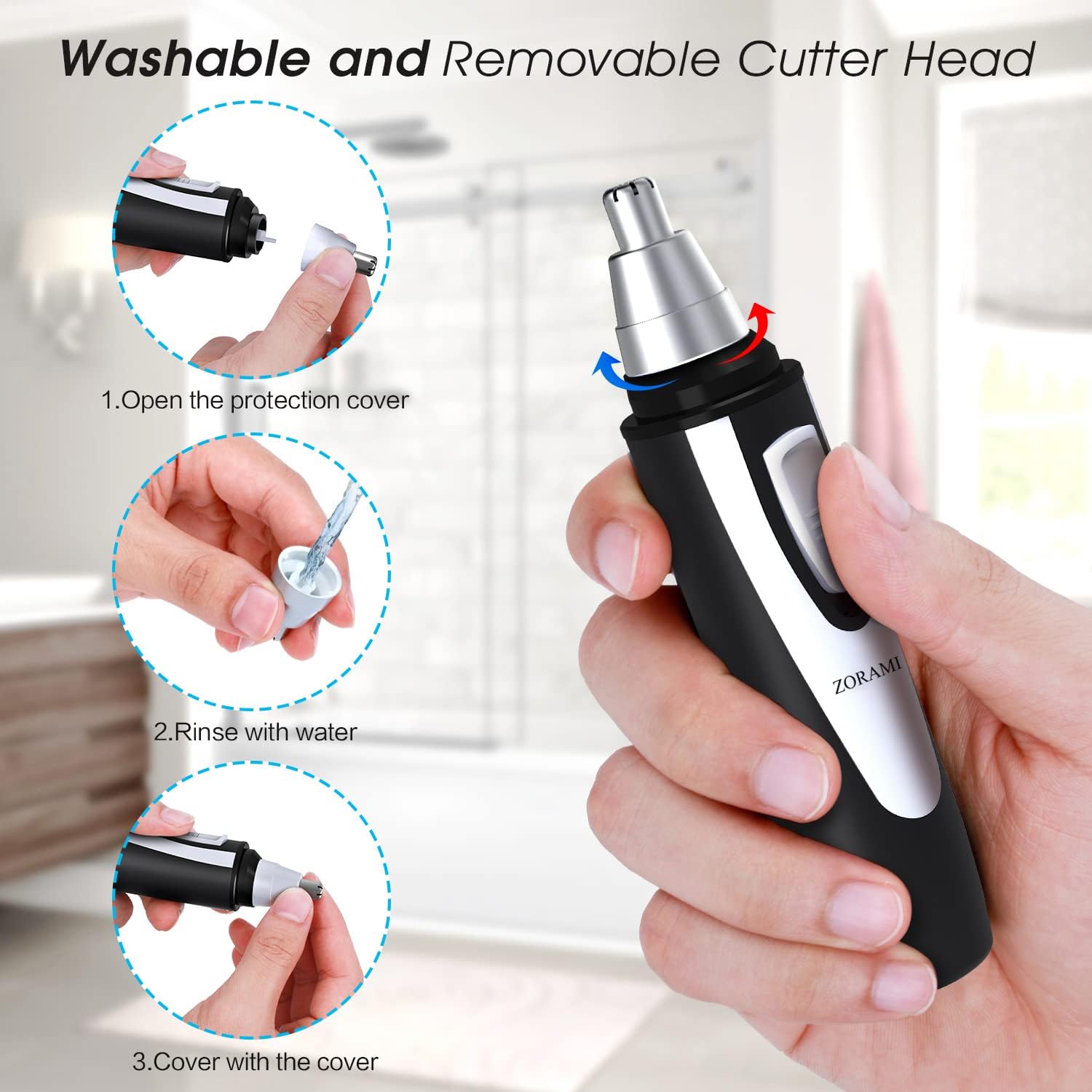 Ear and Nose Hair Trimmer Clipper - Image 3