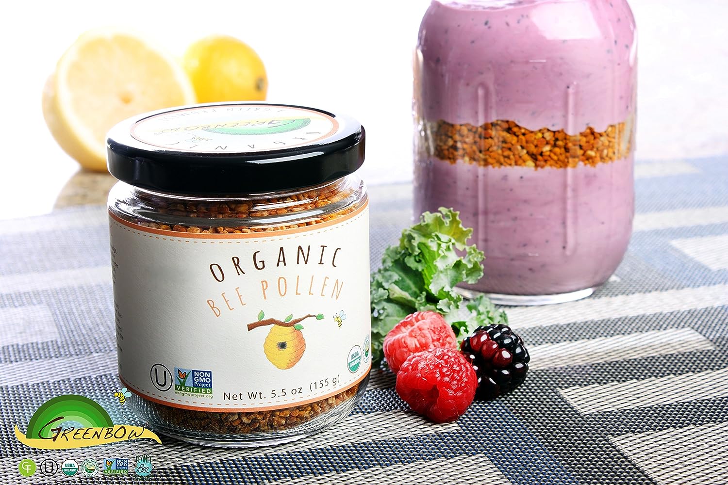 Greenbow Organic Bee Pollen-100% USDA Certified Organic, Non-GMO, Pure - Image 2