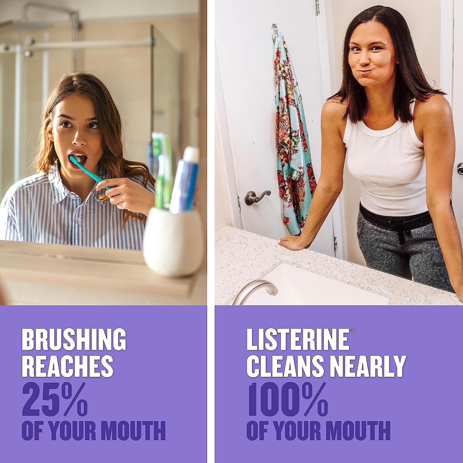 Listerine Total Care Anticavity Fluoride Mouthwash, 6 Benefits in 1 - Image 2