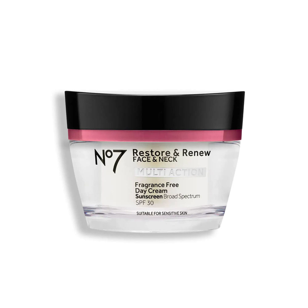 No7 Restore & Renew Multi Action Face & Neck Day Cream