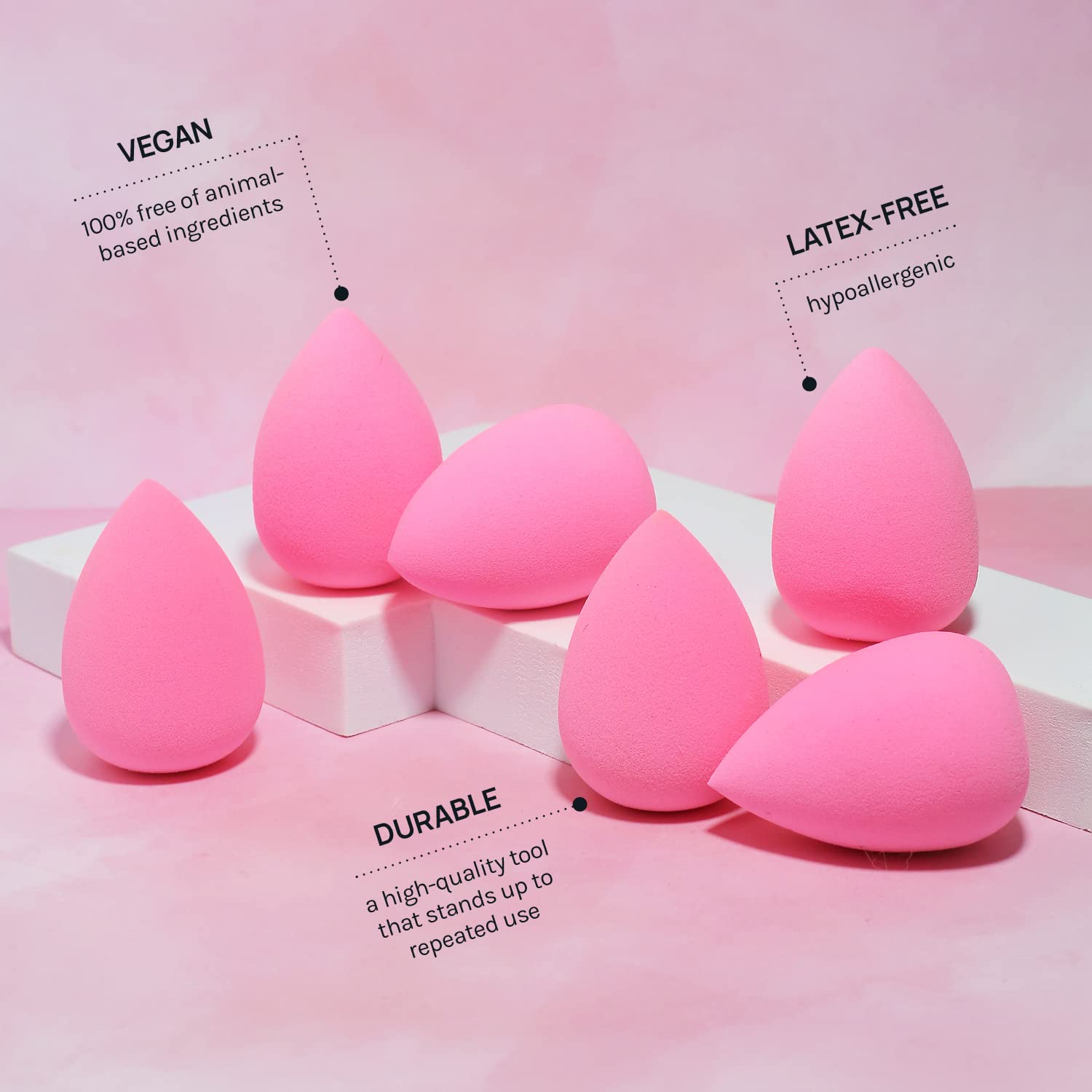 AOA Studio Collection makeup Sponge Set Latex Free and High-definition Set - Image 2